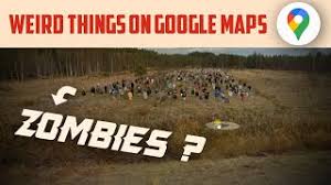 weird things on google maps with