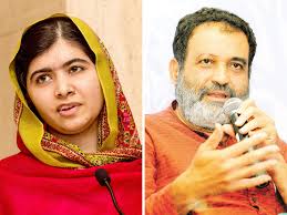 Malala yousafzai & stephen do card tricks. Malala On Kashmir Article 370 Malala Urges For Peace End To Kashmir Conflict Mohandas Pai Calls It Hypocrisy