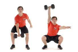 movement tip the dumbbell hang