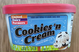 udf mini cookies and cream ice cream