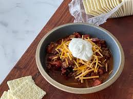 slow cooker beef bean chili recipe