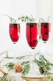 Here's a simple way to spread some holiday cheer: Champagne Cocktails Archives The Sweetest Occasion
