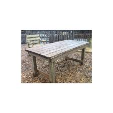 Rustic Garden Table Sustainable Furniture