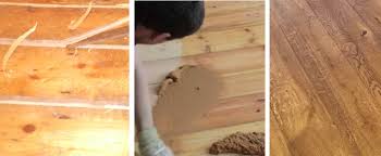 gap filling sanding floor london