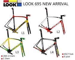 Wholesale New Arrived Look 695 Light Mondrian Road Frame Bike Frame With Pf30 Look 695 Bike Frame Carbon Bicycle Look 695 Carbon Frame F Full