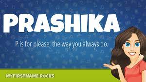 prashika first name personality