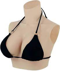 Amazon.co.jp: 女性のアンカーシリコーンの胸パッド、 仮面舞踏会 人工乳房 ロールプレイングの小道具、 女装おっぱい  乳房強化アーティファクト (Color : Standard, Size : F) : ファッション