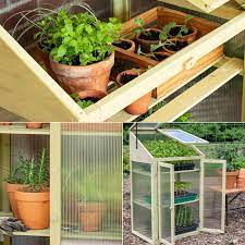 Mini Greenhouse Garden Aids For