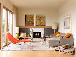 Mid Century Modern Electric Fireplaces