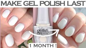 gelish nails tutorial longer lasting