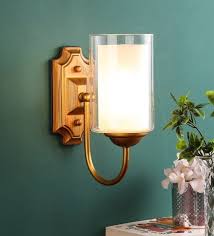 Gold Glass Wall Sconces Buy Fancy