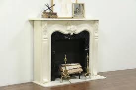 french style cultured marble fireplace
