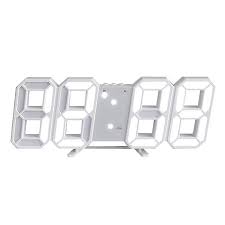 3d Led Digital Clock Modern Design