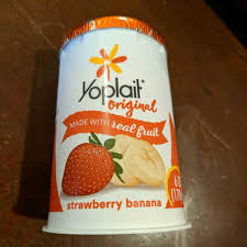 99 fat free yogurt strawberry banana
