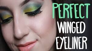 perfect winged eyeliner tutorial how