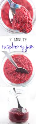 10 minute raspberry jam amy s healthy