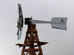 ornamental wood windmill 4 legged
