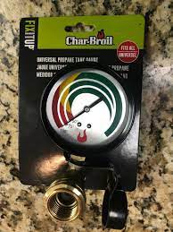 My grill didn't have a mechanism to tell how much propane was left in a tank and after years of just guessing i decided the gauge was a good purchase. Char Broil Universal Propane Tank Gauge X Large Fast No Tax For Sale Online Ebay