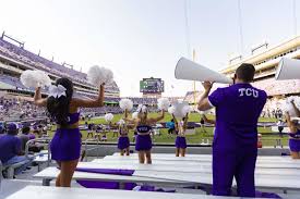 game day through the eyes of tcu cheer
