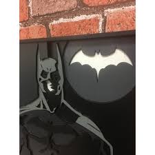 Dc S Batman 3d Multilayered Wall Art Plaque