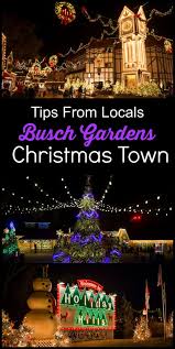 busch gardens christmas town