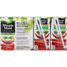 minute maid apple juice 100 juice