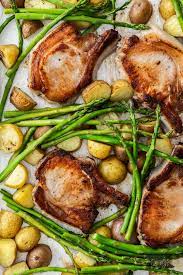oven baked pork chops with potatoes