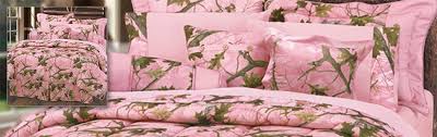 pink camo lodge bedding collection
