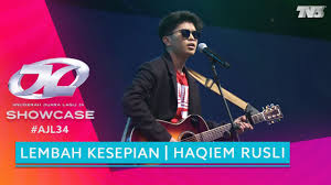 Haqiem rusli performing his new single, lembah kesepian. Lembah Kesepian Haqiem Rusli Showcase Ajl34 Youtube