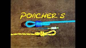 poachers noose knot strangle snare