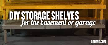Diy 2x4 Shelving For Garage Or Basement