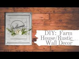 Diy Farm House Rustic Wall Art