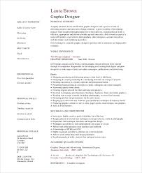 Graphic designer resume objective example. Free 17 Sample Graphic Designer Resume Templates In Ms Word Pdf Pages