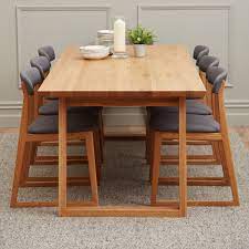 hendrix solid oak dining table