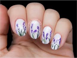 10 Gorgeous Floral Nail Art Designs Sparkly Polish Nails