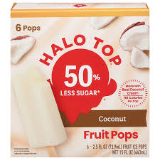 save on halo top fruit pops coconut 50