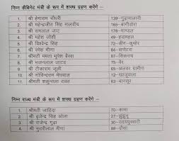 rajasthan cabinet reshuffle the full