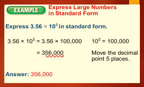 Large Number In Standard Form