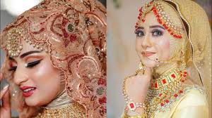 dissaing hijab bridal makeup tutorial