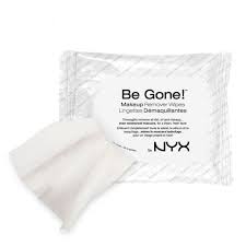 nyx be gone makeup remover wipes
