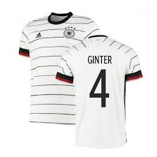 Soccer jerseys are the best way to represent your nation and team, so shop fanatics.com for national soccer jerseys for sale that match every fan's undying spirit. 2020 2021 Germany Authentic Home Adidas Football Shirt Ginter 4 Eh6104 166289 170 22 Teamzo Com
