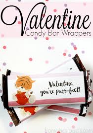 Since these candy wrappers have to fit certain size bars, it's important to make sure they print correctly. Printable Valentine Candy Wrappers From Abcs To Acts