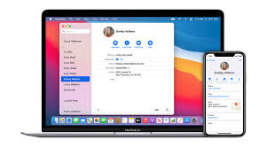 transfer contacts from iphone to mac