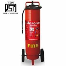 water mounted fire extinguisher