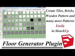floor generator plugin for sketchup