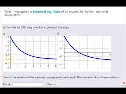 Exponential Function Horizontal