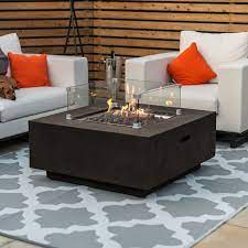 Natural Gas Outdoor Fire Pit Table
