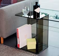 Contemporary Side Table Lucent Case