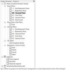 Organising The Revit Project Browser