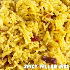 y yellow rice simple recipe